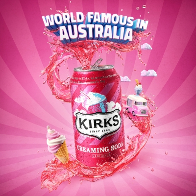 Kirks Soda by Cream Electric Art