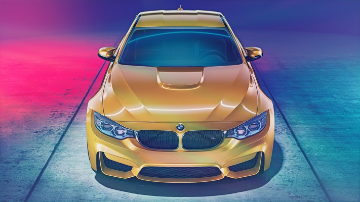 80s Inspired BMW M4 by Giuseppe Difilippo
