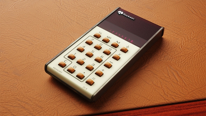 70s Rockwell 20 R Calculator by Andrew Jackson
