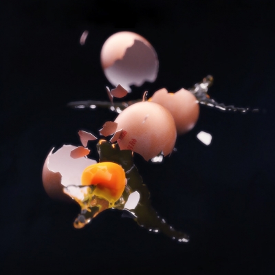 Cracked Egg by Luke Reade