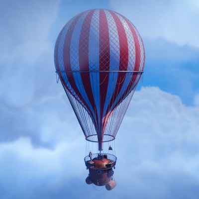 Steam Punk Balloon by Giz Beardon