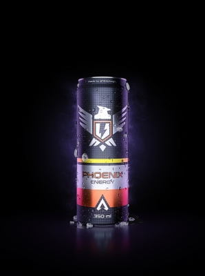 Phoenix Energy Drink by Fábio Koga