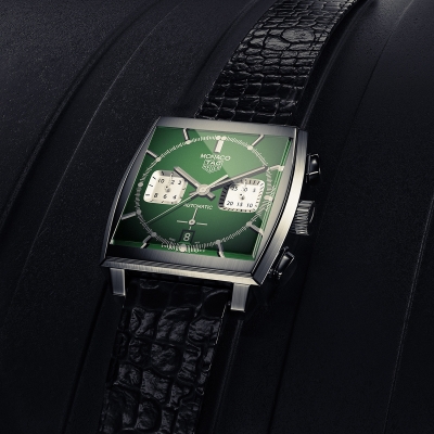 Tag Heuer Monaco Watch by Tobi Jenkins