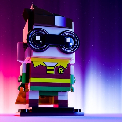 Lego Brickheadz Robin by Craig Dockerill