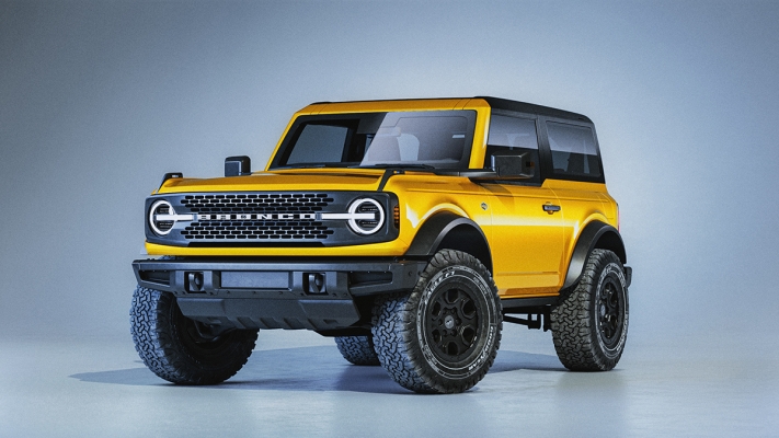 Ford Bronco 2021 2-Door SUV by Vasiliy Vatsyk