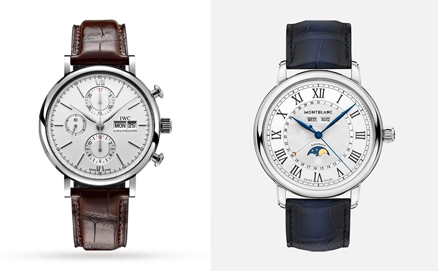 Reference images of a watch (front view)