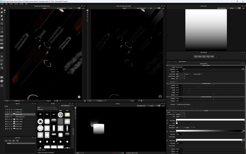 Adding lights for the bristles