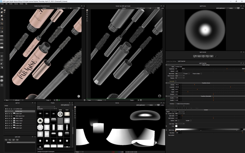 Final product 3d lighting