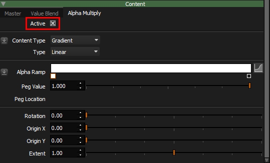 Enabling the Alpha Multiply in the light properties