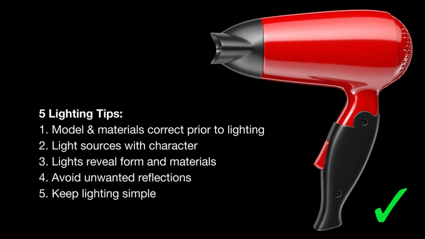 Top 5 studio lighting tips for products