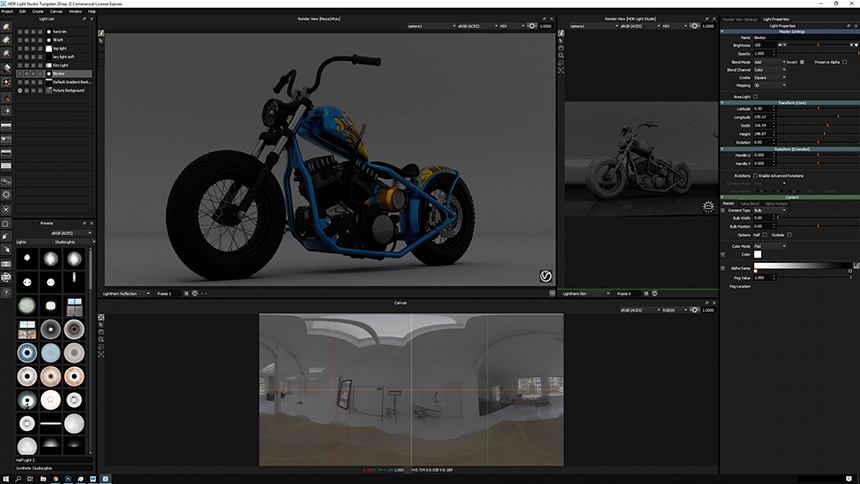 Generic Studio HDRI Background