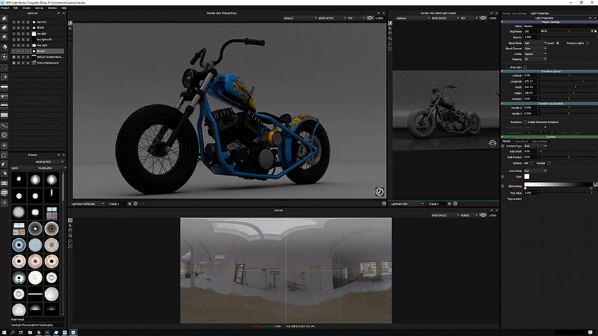 Gradient Background light added