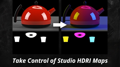 Take Control of Studio HDRI Maps