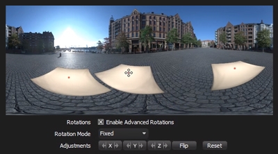 Advanced Rotations for lights on HDRI Maps