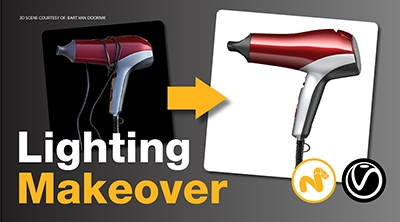 Lighting Makeover 01: Hair Dryer