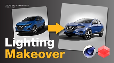 Lighting Makeover 02: Nissan Qashqai Car