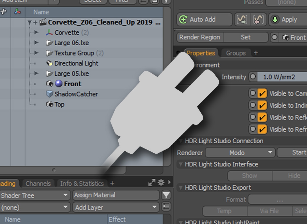 HDR Light Studio plugin for MODO