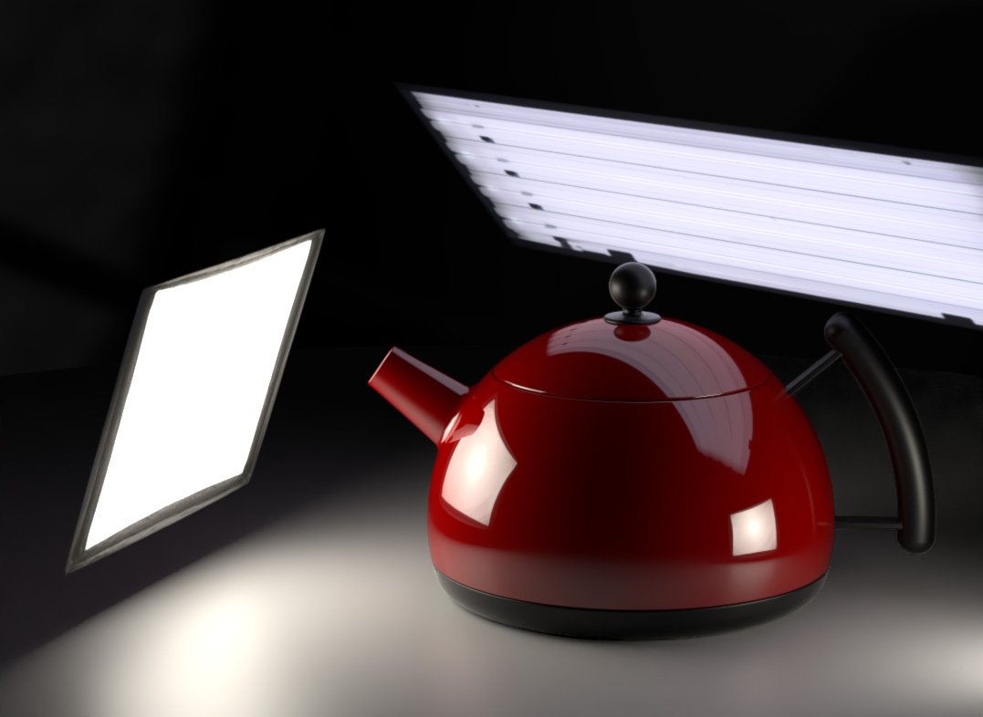 HDR Area Lights in MODO