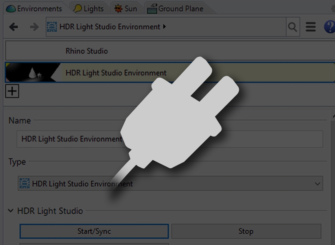 HDR Light Studio plugin for Rhino 3D