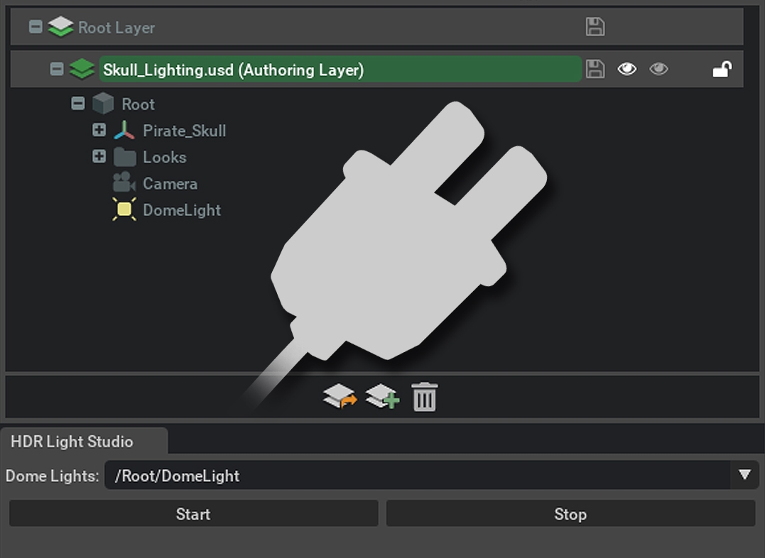 HDR Light Studio Connection for Omniverse