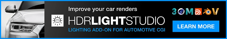 Advert: Learn how HDR Light Studio will improve your Car Renders