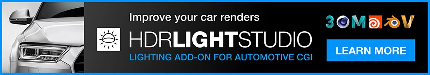 Advert: Learn how HDR Light Studio will improve your Automotive CGI