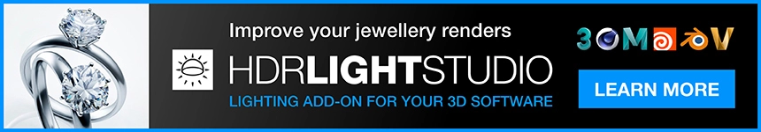 Advert: Learn how HDR Light Studio will improve your Jewelry Renders