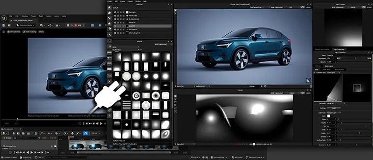 HDR Light Studio interface