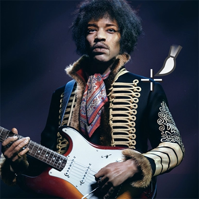 Jimi Hendrix by Declan McGurry
