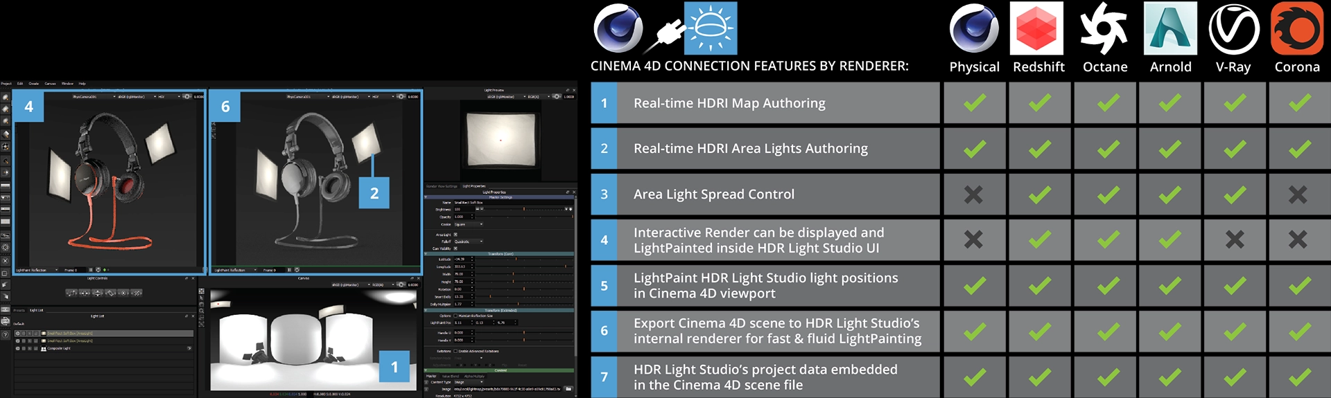 HDR Light Studio Plugin for Cinema 4D Compatibility