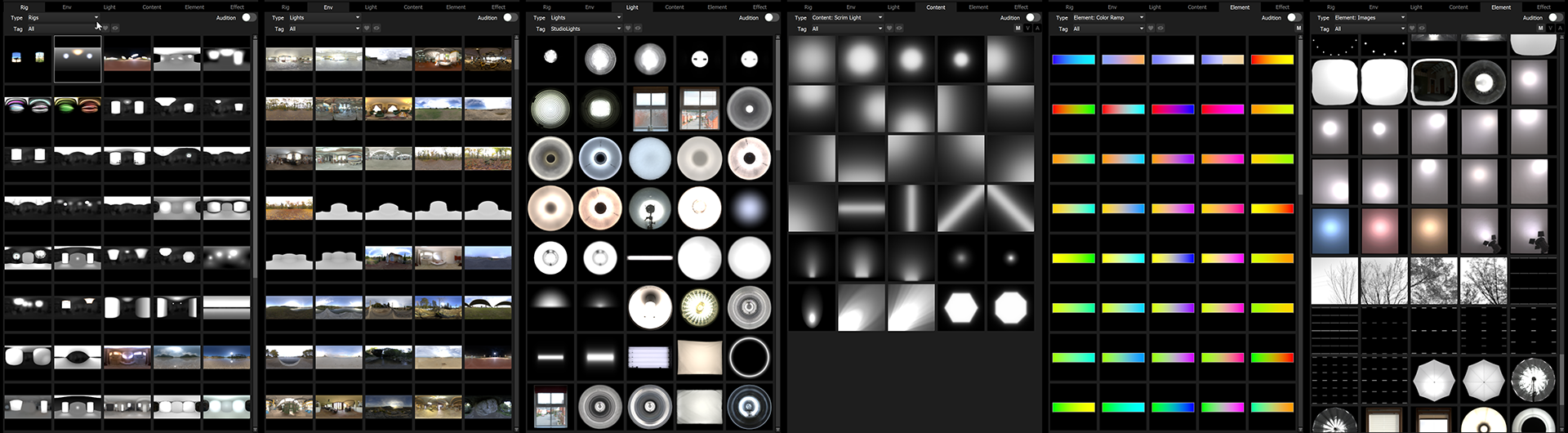HDR Light Studio Preset System