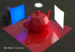 3ds Max and Corona scene lit with HDR Light Studio