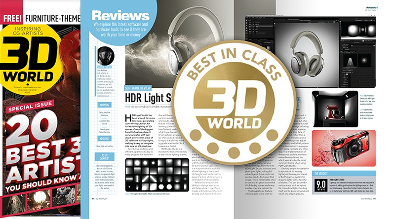 HDR Light Studio 8 - 3D World Review