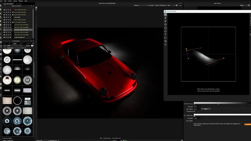 Lumi-Curve - Light Projection
